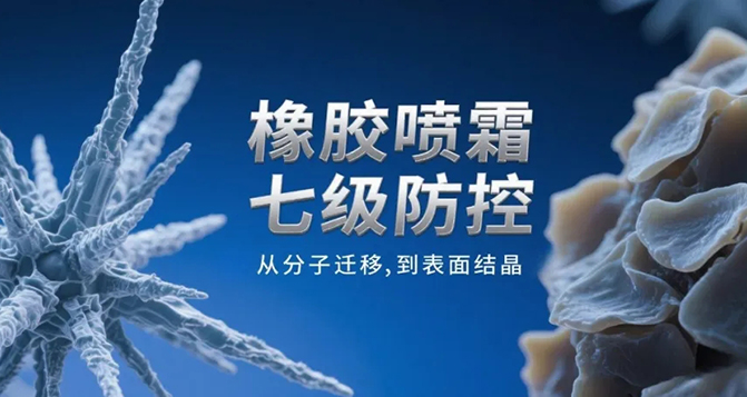 橡膠噴霜防控：七級方案與實戰解析