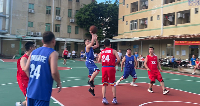 猛虎下山，勢不可擋！第四場籃球賽激情瞬間！